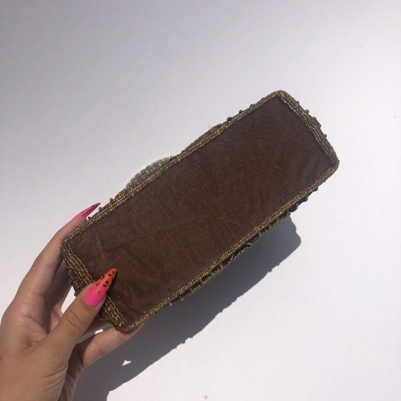 Fabulous beaded handbag in perfect condition - Picture 3 of 5